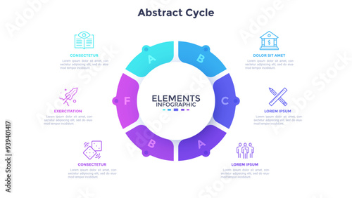 Modern Infographic Vector Template