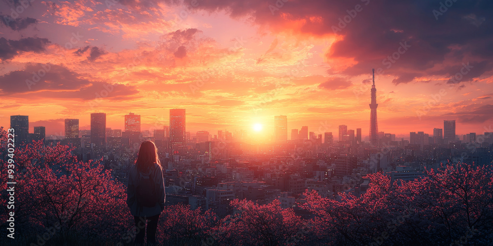 Fototapeta premium 東京風景