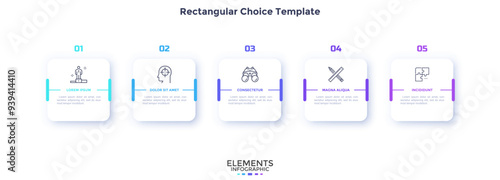 Modern Infographic Vector Template