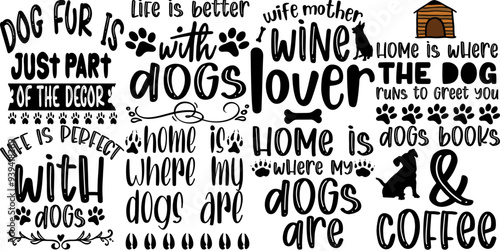 Minimal Spring Hand Lettering, Quotes Set Vector Illustration for Gift Card, Social Media Post, Poster