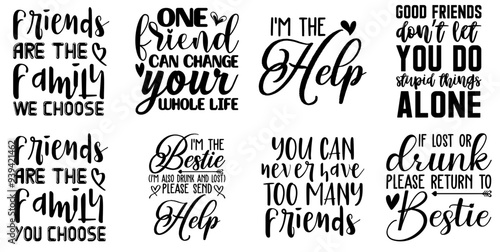 Colourful Funny Apron Kitchen Labels And Badges, Quotes Collection Vector Illustration for Social Media Post, Decal, Mug Design