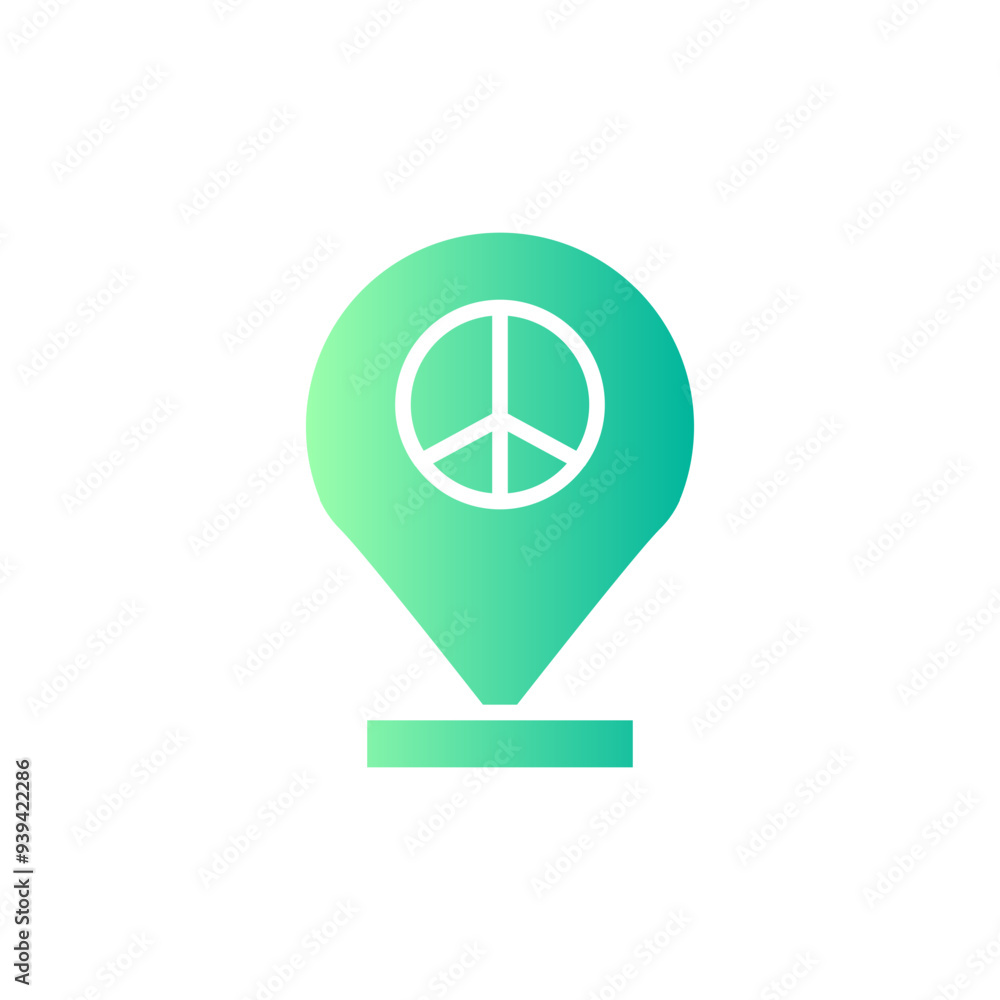 Fototapeta premium placeholder gradient icon