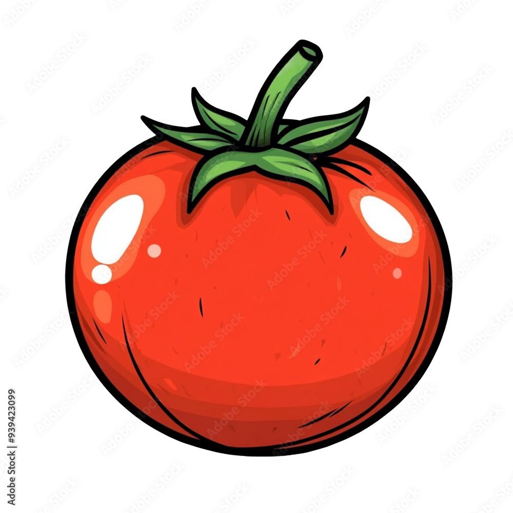 Tomato illustration