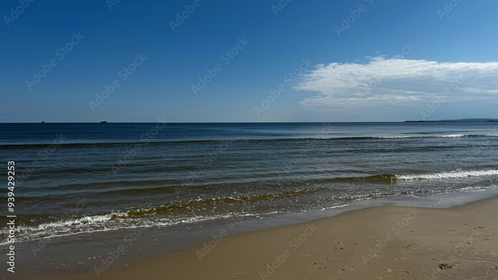 beach in the morning beach in the morning