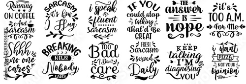 Modern Funny Trendy Retro Style Illustration, Typography Bundle Vector Illustration for Gift Card, Magazine, Label