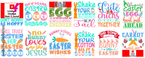 Minimal Easter Calligraphy, Inscriptions Collection Vector Illustration for Advertisement, Bookmark, Sticker