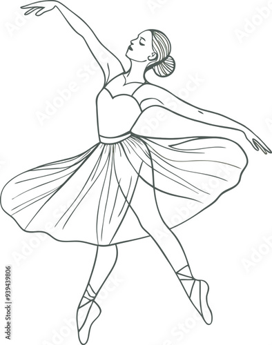 Inclusive Dance and Ballet Vector, Illustration, for various uses