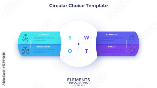 Modern Infographic Vector Template