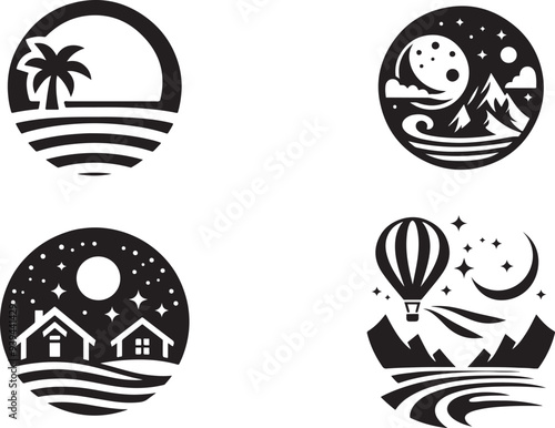 simple icon logo vector design art Illustration.