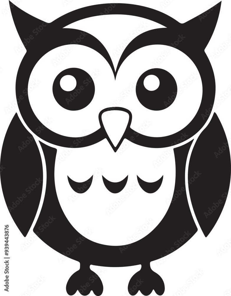 isolated owl vector silhouette, owl icon owl logo black owl design on white background..eps isolated owl vector silhouette, owl icon owl logo black owl design on white background..eps