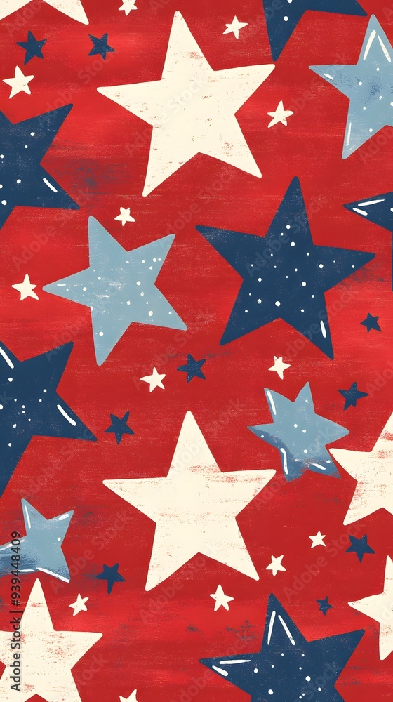 Blue Stars on Red Background, Abstract Image, Texture, Pattern, Wallpaper, Cover and Screen of Smartphone, Cell Phone, Computer, Laptop, 9:16 and 16:9 Format Blue Stars on Red Background, Abstract Image, Texture, Pattern, Wallpaper, Cover and Screen of Smartphone, Cell Phone, Computer, Laptop, 9:16 and 16:9 Format