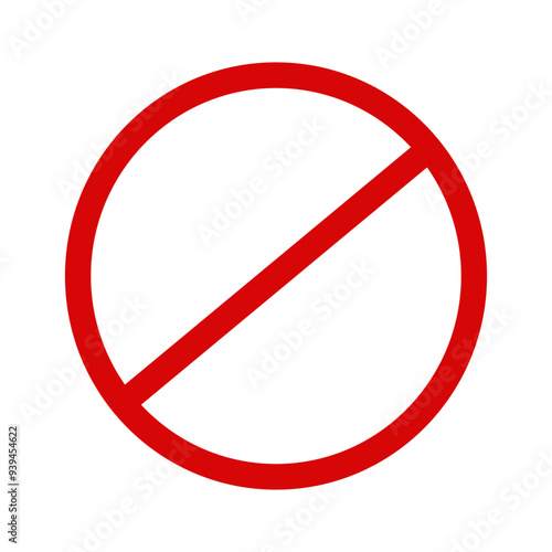 Stop, wrong, prohibit, deny red sign circle icon isolated on transparent background. Editable stroke vector Free Download Stop, wrong, prohibit, deny red sign circle icon isolated on transparent background. Editable stroke vector - GFXLoad