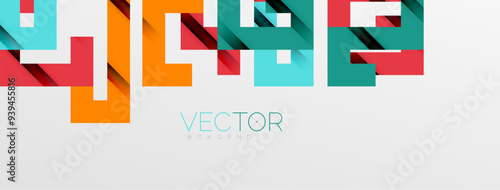 Color bend lines with shadow texture effect. Vector Illustration For Wallpaper, Banner, Background, Card, Book Illustration, landing page