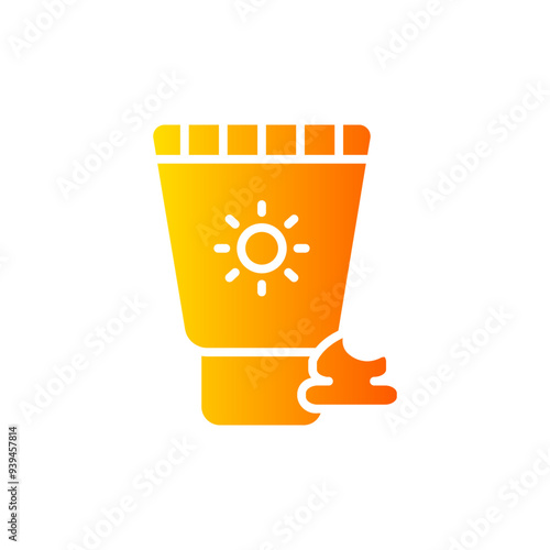 sunblock gradient icon