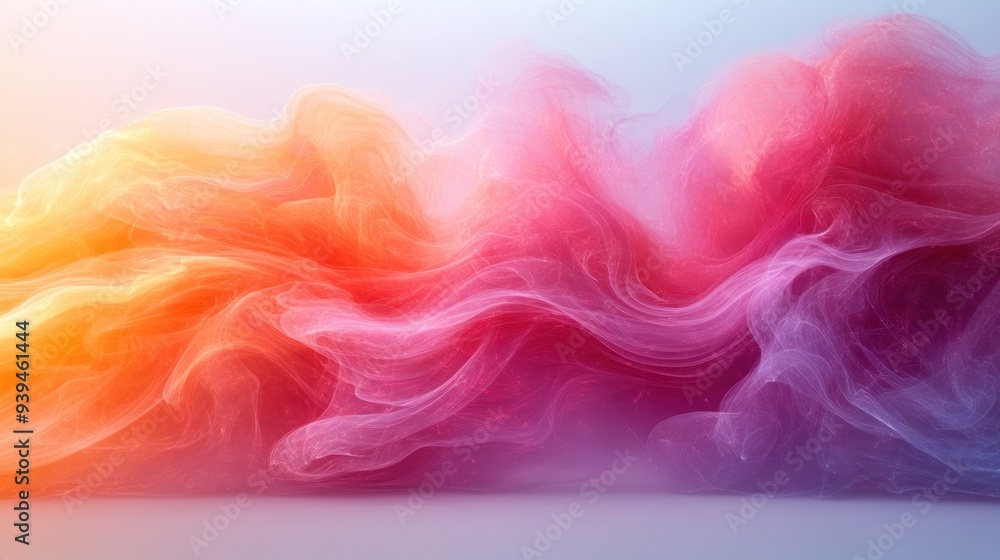 Fototapeta premium Abstract Colorful Smoke