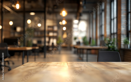 Wallpaper Mural motion blur background of modern office interior design contemporary workspace for creative business defocus long exposure shake jerk Torontodigital.ca