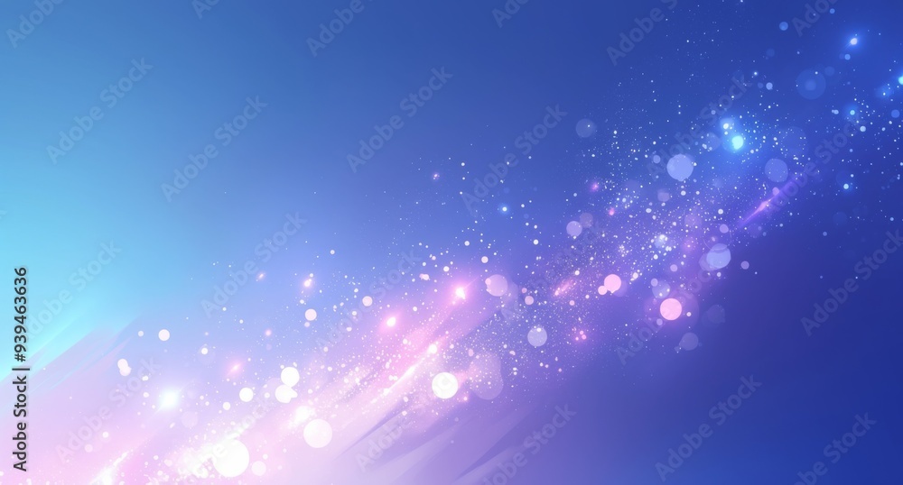 Abstract Blurred Blue and Purple Background with Bokeh Effect for Presentation Design Abstract Blurred Blue and Purple Background with Bokeh Effect for Presentation Design