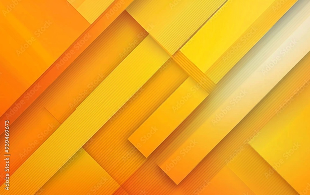 Modern Abstract Yellow and Orange Gradient Background with Geometric Pattern for Presentation Modern Abstract Yellow and Orange Gradient Background with Geometric Pattern for Presentation