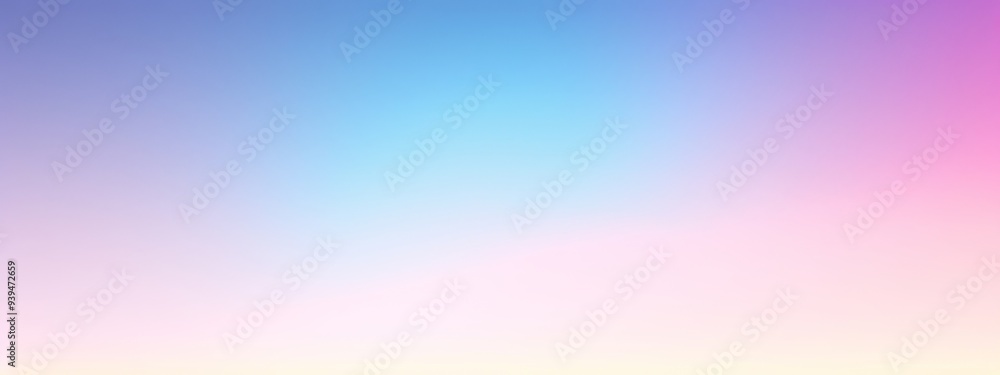 Obraz premium Minimalistic Rainbow Gradient pink blue Background with Blurred Effect
