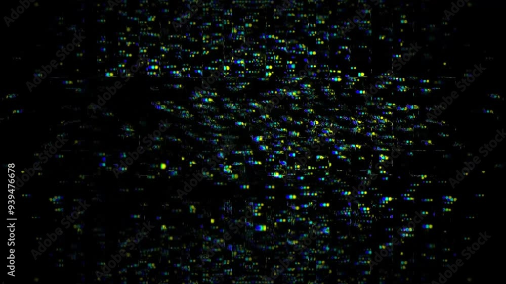 Particles For Edit Three Colored Glitch Particles Effect Loop | Premiure Pro editing pack ...