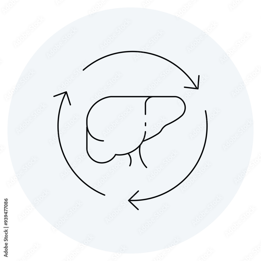 Liver Cleanse Icon Design. Represents Liver, Cleanse, Detox, Health. Vector icon. Liver Cleanse Icon Design. Represents Liver, Cleanse, Detox, Health. Vector icon.
