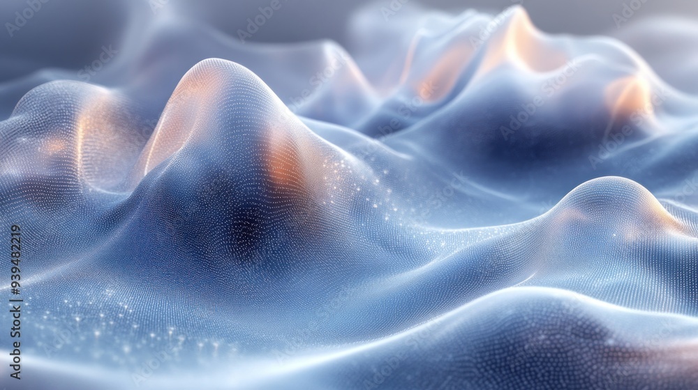Abstract Digital Landscape Abstract Digital Landscape