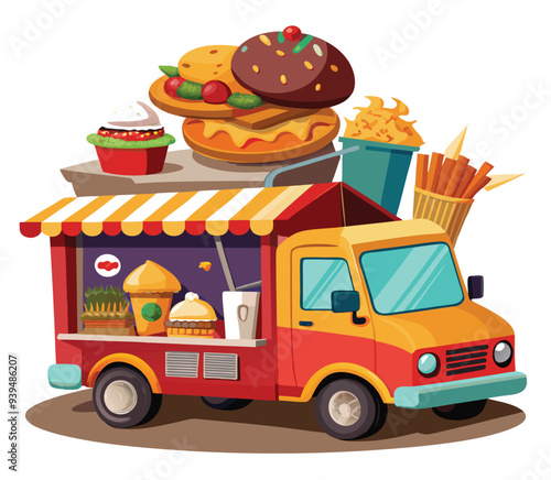 food delivery truck