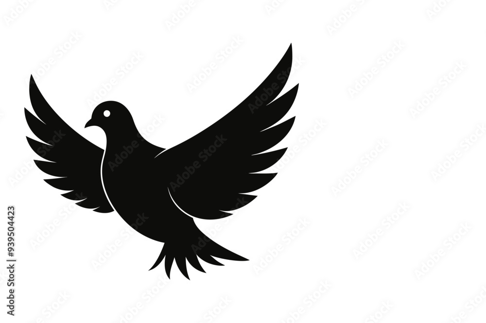 Obraz premium Dove silhouette 