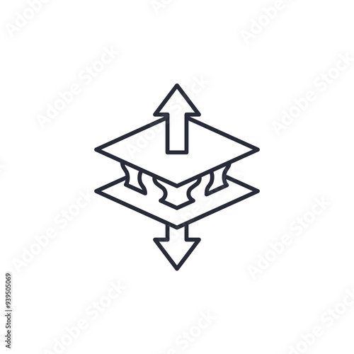 sticky icon vector illustration. sticky symbol isolated on white background