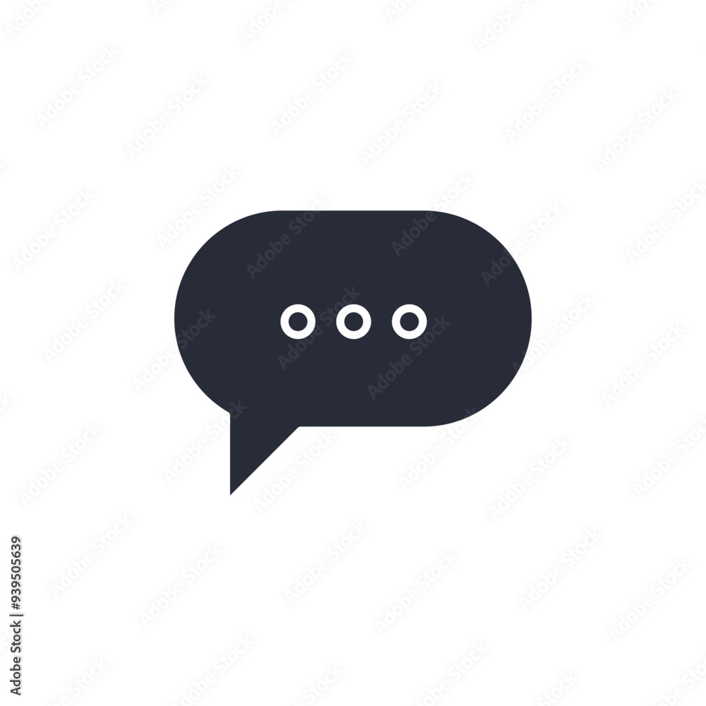 chat icon vector illustration. chat symbol isolated on white background chat icon vector illustration. chat symbol isolated on white background