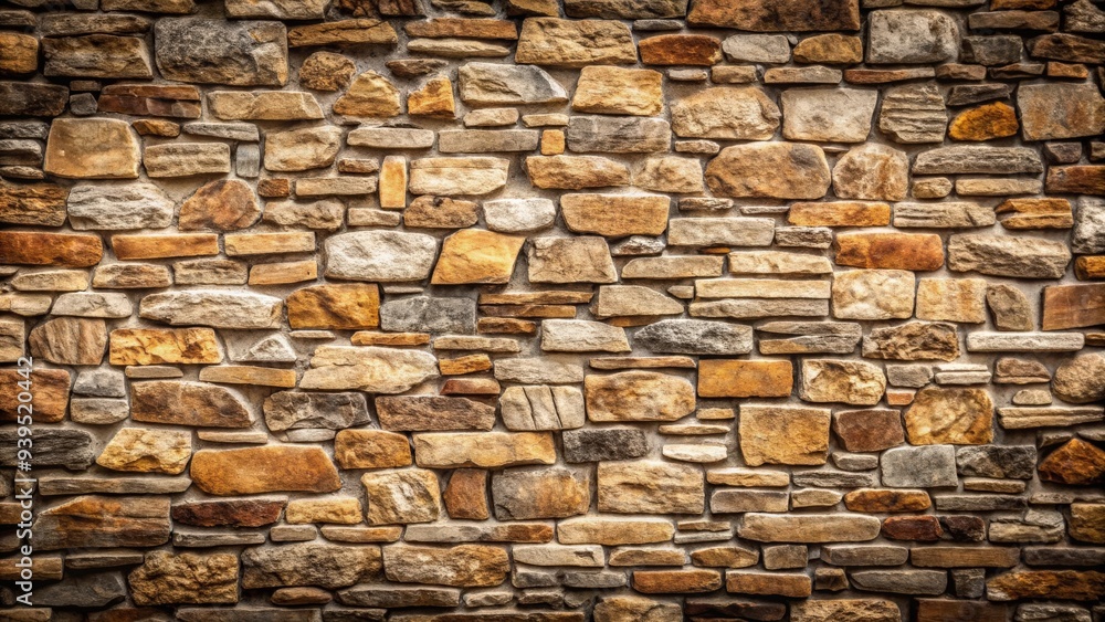 Fototapeta premium Stone wall background perfect for adding a rustic touch to your designs, stone, wall, background, texture, rustic, old