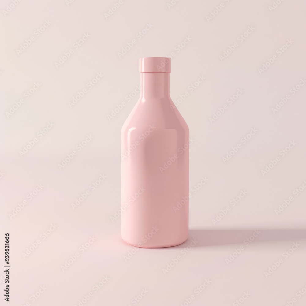 bottle in 3D style on a white background
bottle in 3D style on a white background