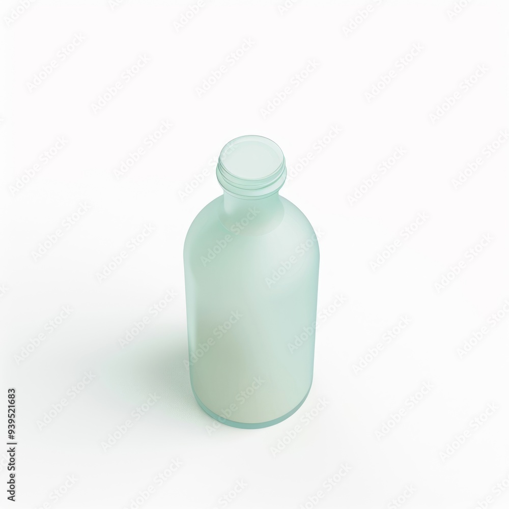 bottle in 3D style on a white background
bottle in 3D style on a white background
