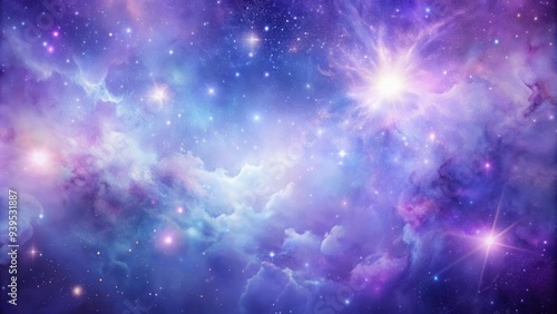 Abstract pastel pale purple galaxy nebula background, galaxy, nebula, space, stars, milky way, celestial, cosmic, colorful