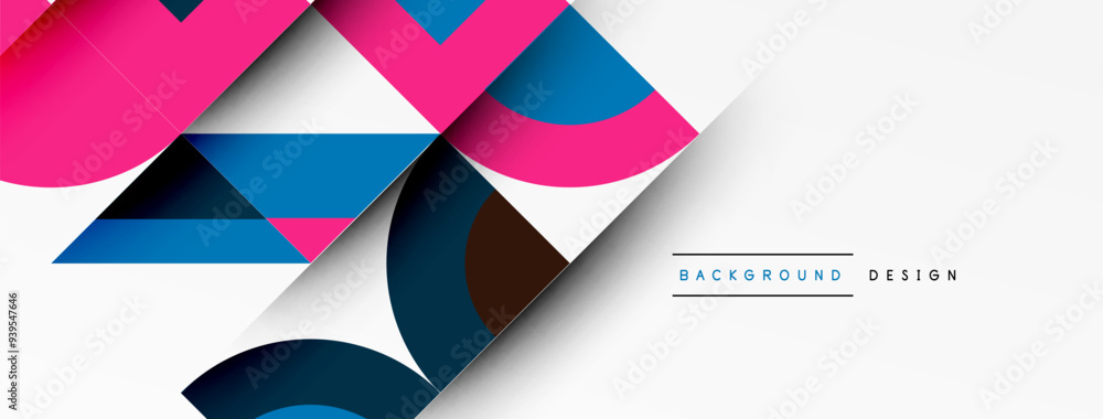 Modern geometrical abstract background - circles. Business or technology presentation design Modern geometrical abstract background - circles. Business or technology presentation design