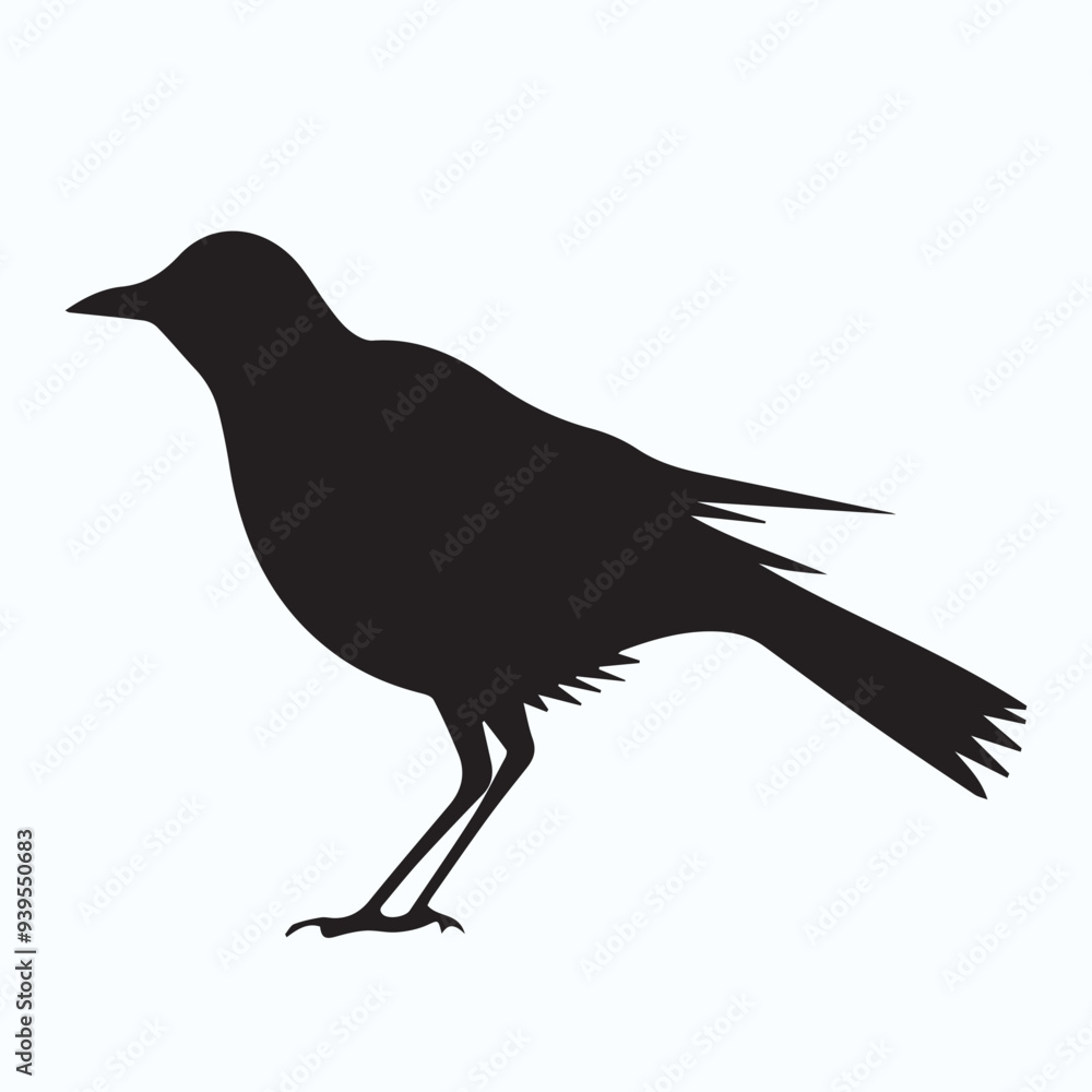 Obraz premium Bird Silhouette icon