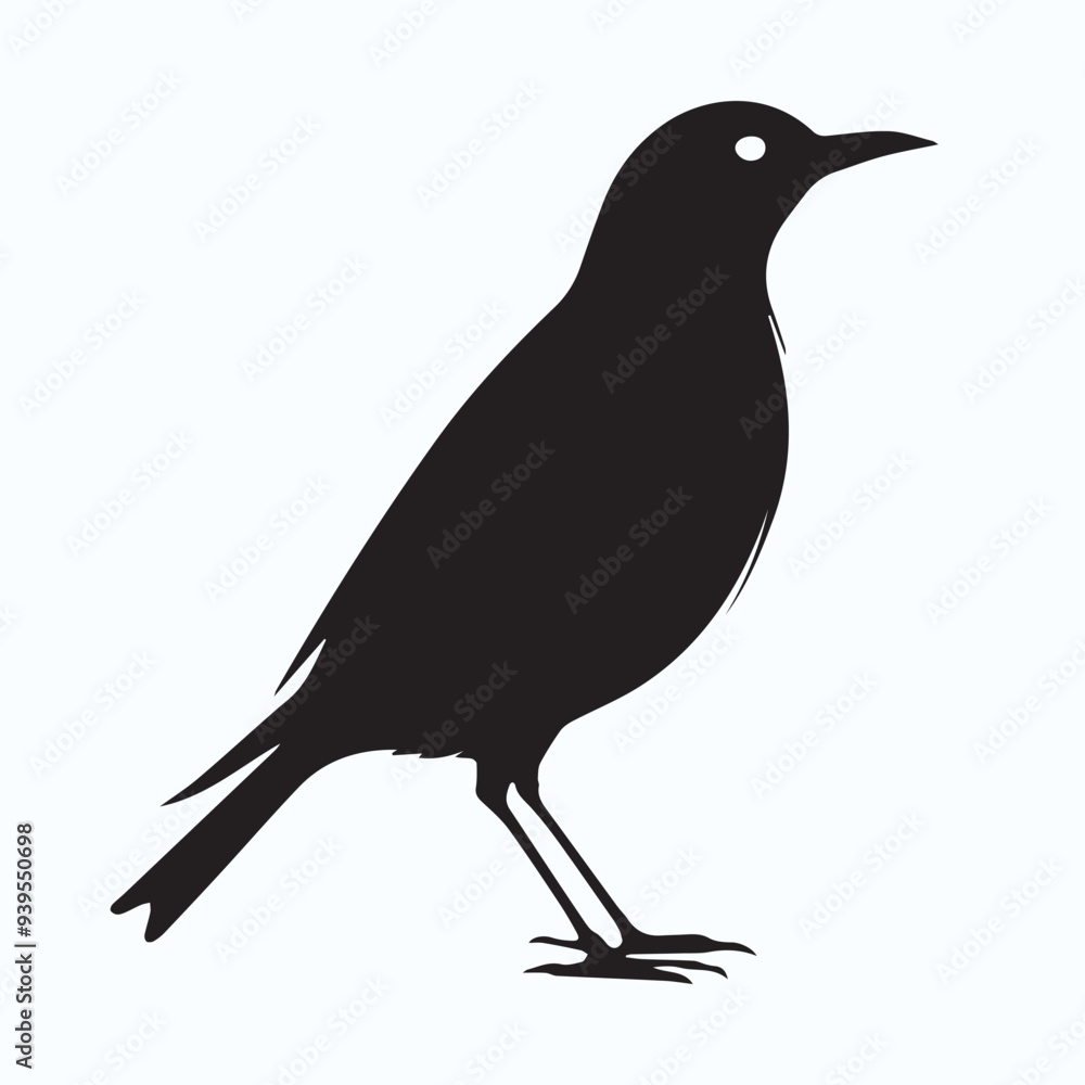 Fototapeta premium Bird Silhouette icon