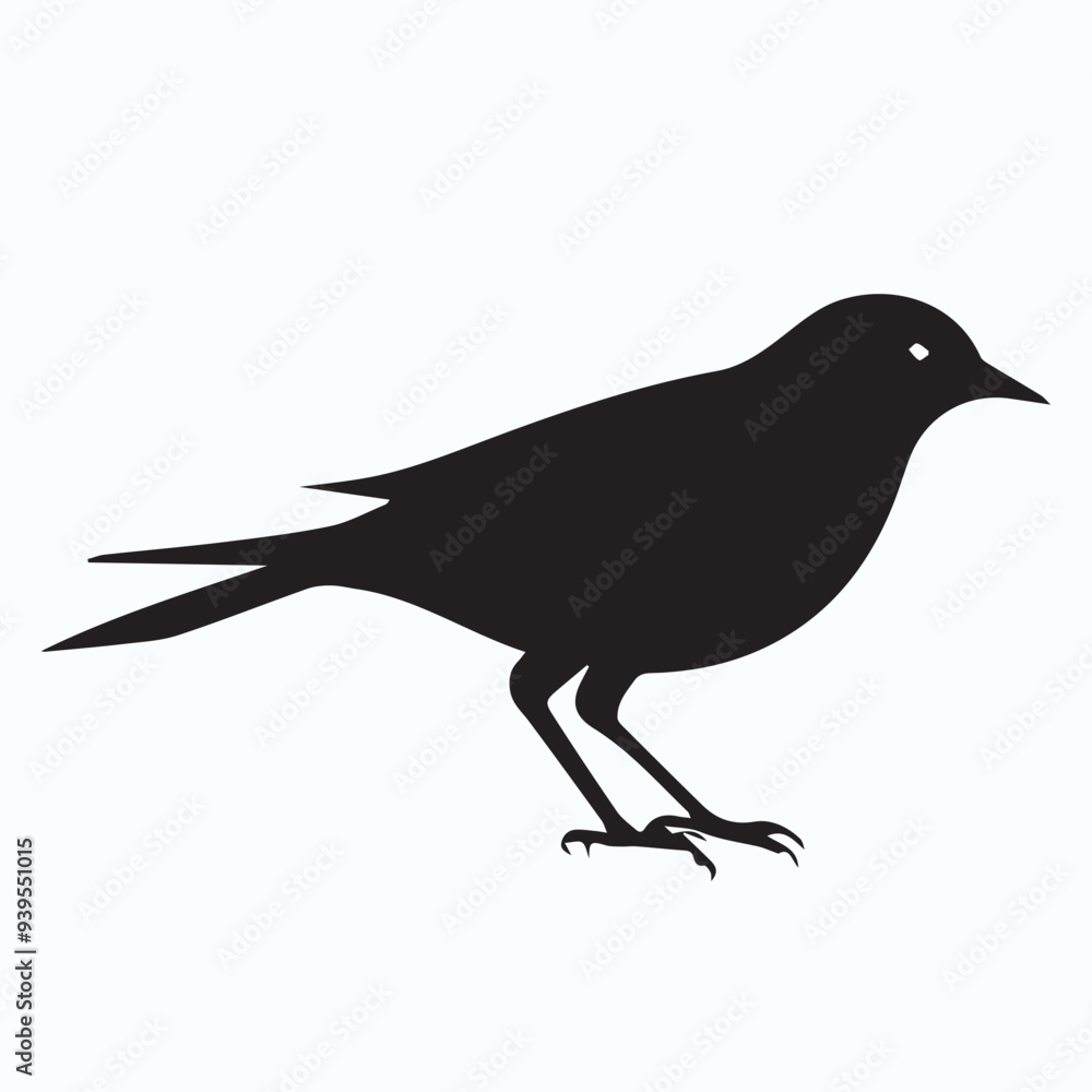 Fototapeta premium Bird Silhouette icon