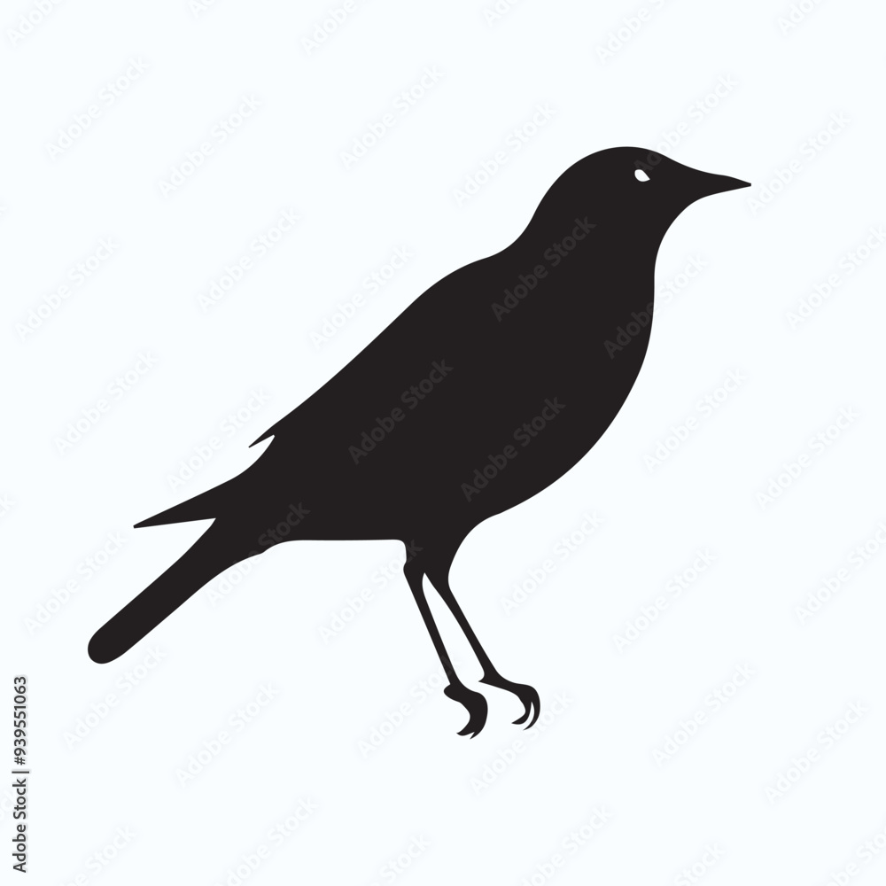 Obraz premium Bird Silhouette icon