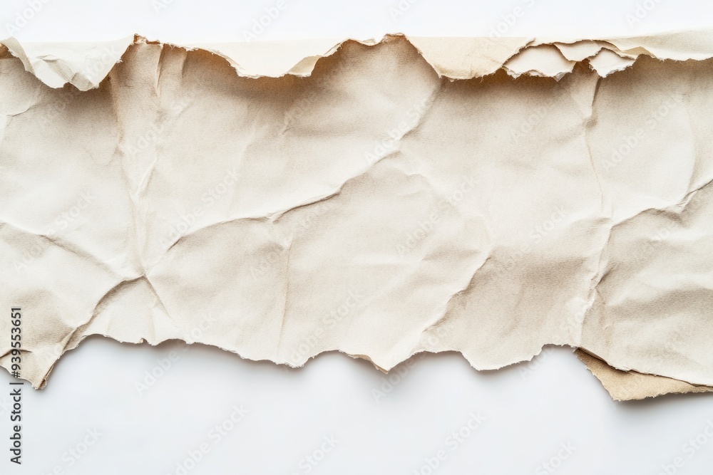 Office Backgroun. Collection of Ripped and Worn Paper on White Background Office Backgroun. Collection of Ripped and Worn Paper on White Background