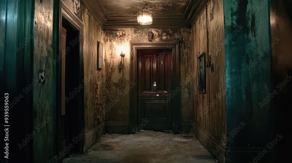 A Gloomy and Forgotten Hallway A Gloomy and Forgotten Hallway