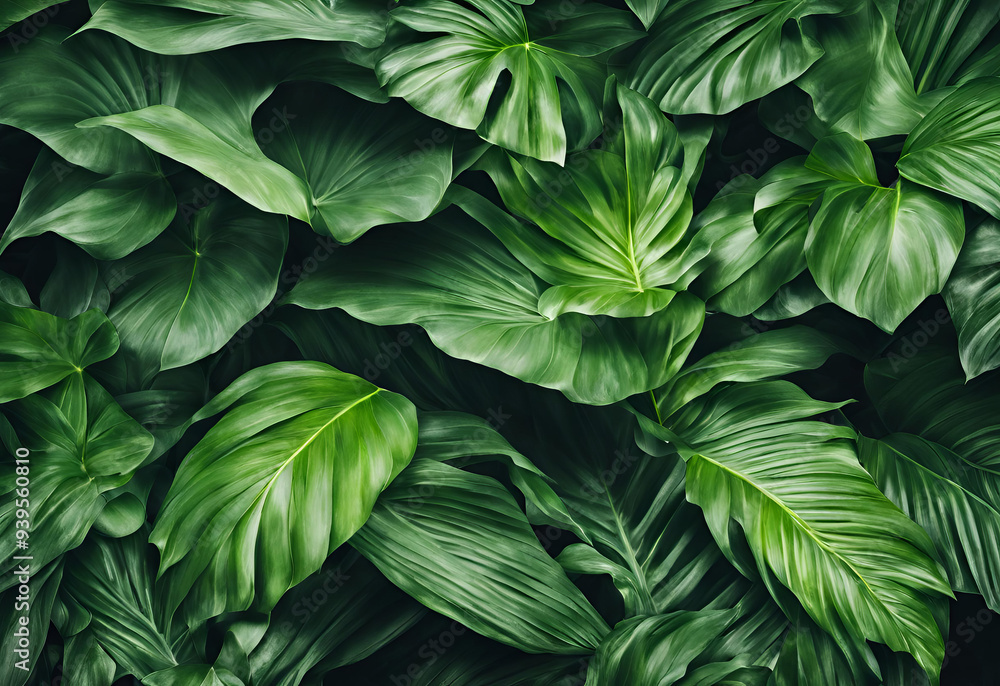 green leaf background green leaf background