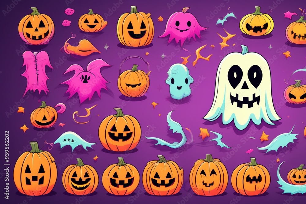 halloween seamless pattern halloween seamless pattern
