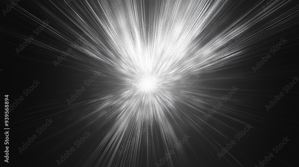 Abstract Light Burst Explosion Abstract Light Burst Explosion