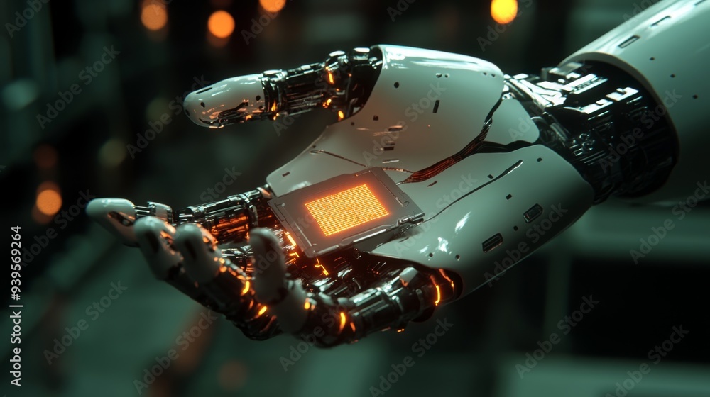 Futuristic Robotic Hand Technology Futuristic Robotic Hand Technology