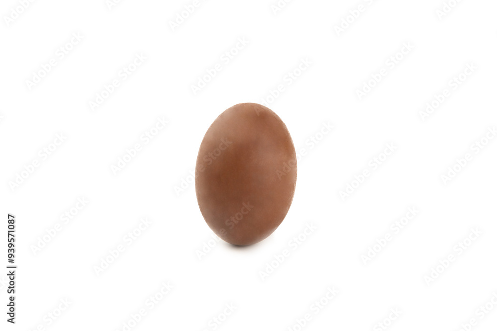 Easter chocolate egg isolated on white background. Easter celebration concept. Happy Easter. Chocolate sweet eggs. Candies on textured wooden table. Space for text.Copy space Easter chocolate egg isolated on white background. Easter celebration concept. Happy Easter. Chocolate sweet eggs. Candies on textured wooden table. Space for text.Copy space