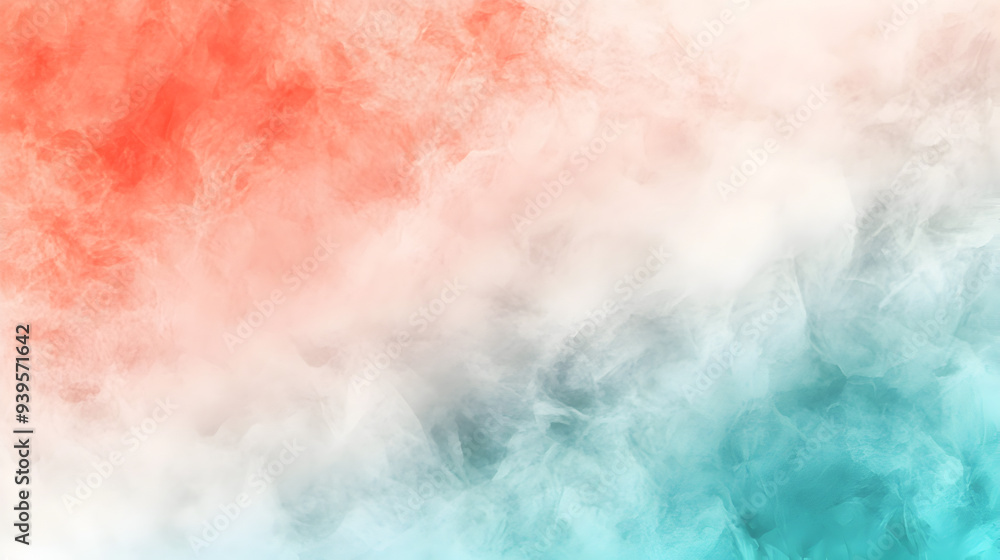 Serene Gradient Abstract Design in Soft Coral to Light Turquoise for Contemporary Digital Graphics Serene Gradient Abstract Design in Soft Coral to Light Turquoise for Contemporary Digital Graphics