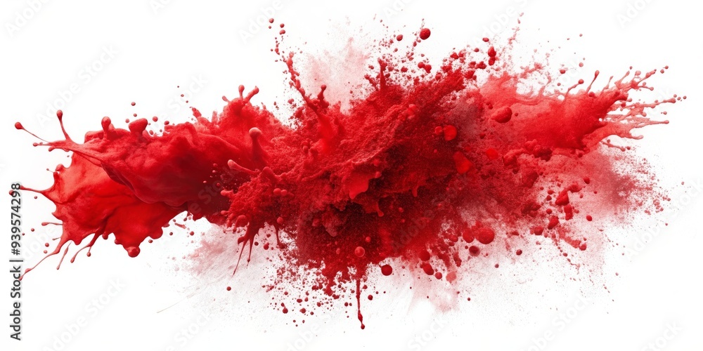 Crimson Explosion A Dramatic Red Ink Splash, Ink, Splash, Red, Abstract, Crimson Explosion A Dramatic Red Ink Splash, Ink, Splash, Red, Abstract,