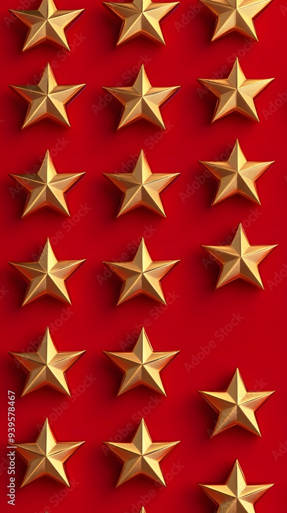 Golden Stars on Red Background, Abstract Image, Texture, Pattern, Wallpaper, Cover and Screen of Smartphone, Cell Phone, Computer, Laptop, 9:16 and 16:9 Format Golden Stars on Red Background, Abstract Image, Texture, Pattern, Wallpaper, Cover and Screen of Smartphone, Cell Phone, Computer, Laptop, 9:16 and 16:9 Format