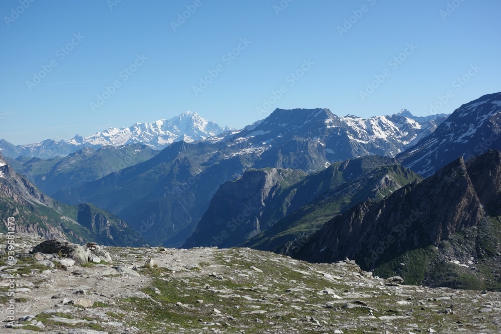 Fototapeta premium Tour des glaciers de la Vanoise
